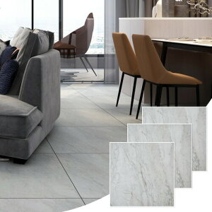 CELAVY フロアタイル 置くだけ 大理石調 接着剤不要 フローリングシート 54枚入り 約3畳 フローリングマット 厚手1.5mm かんたん施工 キズ防止 模様替え 玄関 賃貸 キッチン トイレ 防水 リ