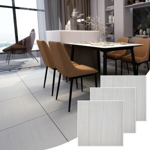 CELAVY フロアタイル 置くだけ 大理石調 接着剤不要 フローリングシート 18枚入り 約1畳 フローリングマット 厚手1.5mm かんたん施工 キズ防止 模様替え 玄関 賃貸 キッチン トイレ 防水 リ