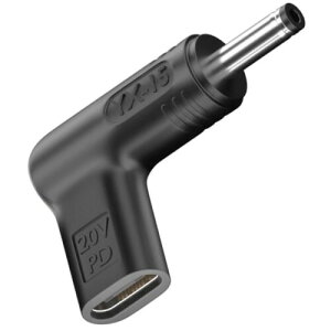 Bacron PD USB C - DC�A�_�v�^�[ 4.0X 1.35mm 100W PD Type C DC�A�_�v�^�[ 19V 20V Type USB C to 4.0 x 1.35mm Asus�m�[�g�p�\�R���V���[�Y�A���[�^�[�A�v�����^�[�ARV�A�\�[���[�W�F�l���[�^�[�ȂǂɑΉ�