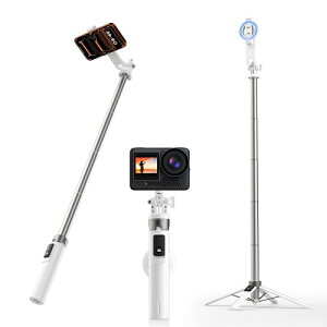 CloudValley MagSafe�Ή� ���B��_ �X�}�z�O�r 2in1 135cm 4�{�r����݌v �y�ʃA���~���� Bluetooth�����R�� Type-C�[�d 360°��] MagSafe�@�\�̂Ȃ��X�}�[�g�t�H���ɂ��Ή� �R���p�N�g ���s�p iPhone/Androi
