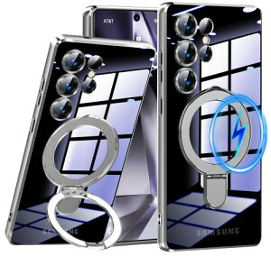 Galaxy S24 Ultra p P[X NA Ot SC-52E SCG26 p TPU ϏՌ Magnetic Ή Xgbvz[t YtB JYی BX^h bLop[ X^h@\ 