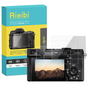 Rieibi A7CM2 �t���ی�t�B�����AA7CR �ی�t�B���� ILCE-7CM2 �ی�t�B���� ILCE-7CR �����K���X�t�B���� �ɔ�0.25mm �\�ʍd�x9H �ϏՌ� �w��h�~ �����x �������ߗ��t���v���W�F�N�^�[(A7C2 A7CR ZV-E1