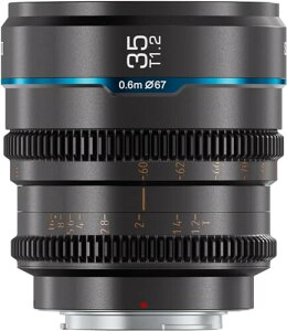 SIRUI Night Walker 35mm T1.2 VlY a}jAtH[JXY (MS35L-G, L}Eg,^O[)
