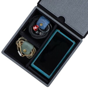 MITER LOP[X DAP + Earphone Cz [, Carrying Case Cover for Digital Audio Player and IEM Earphones (4Cz Ȏ[-Black)