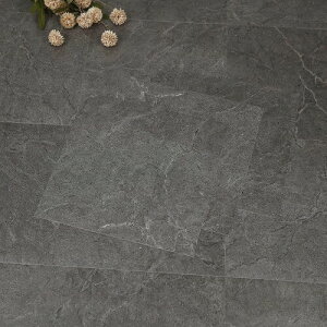 フロアタイル 大理石 置くだけ 配送込み 20枚入り 約1畳 床 リメイク シート トイレ 浴室 玄関 防水 フロアシート 貼ってはがせる 模様替え 接着剤不要 フロリングシート 床材 (砂岩調 グ