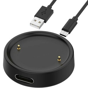 LeLepai Amazfit BIP6 / Active2 /Active2 Square�p �[�d�� Amazfit Bip 6�[�d��A�_�v�^*1+USB to Type-C�A�_�v�^�[(1M)*1 �Z�b�g ���C�z�� Amazfit Active2/BIP6 �[�d�P�[�u�� �A�}�Y�t�B�b�g TYPE-C�A�_�v�^�[ �X�}�[