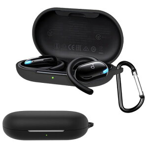 YAODLE For Anker Soundcore V20i �p �P�[�X �J�o�[ Anker Soundcore V20i�p�ی�J�o�[ �ی�P�[�X �V���R���P�[�X �����[�d�\ �S�ʕی� �����h�~ �L�Y�h�~ �ϏՌ� �h�o �y�� ���[ �J���r�i�t��(�u���b