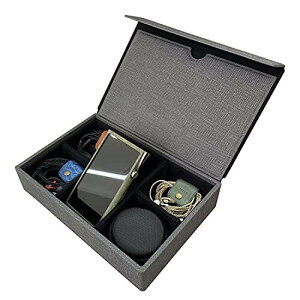 MITER LOP[X DAP + Earphone Cz [, Carrying Case Cover for Digital Audio Player and IEM Earphones (6Cz[-Black)