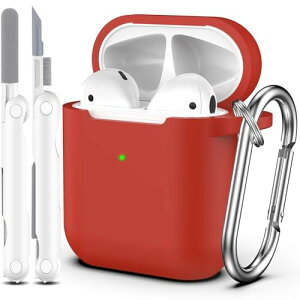 R-fun AirPodsP[XJo[ΉAL[`F[t\tgVRیJo[AƒjpAApple AirPods21[dP[XΉAtgLEDCgtAbh