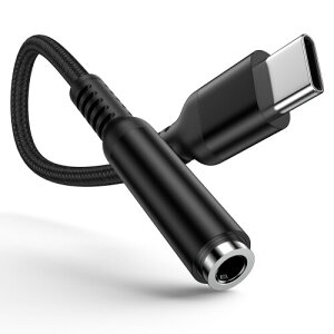 Ocbuo ^CvcCz WbN ϊA_v^ USB C- 3.5mm Cz ϊP[u iPhone 16 CzEwbhzA_v^[Type-C 3.5mm ϊ ʘbΉ iPhone16/15/iPadȂǑΉ 0.18m