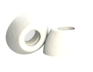 Comply(�R���v���C) AirPods Pro ��1 & ��2���� �Ή� �����p �C���[�s�[�X 3�y�A (White, Large)