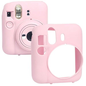 �ی�J�����P�[�X��Fujifilm Instax Mini 12�C���X�^���g�J�����ɑΉ����Ă���A�J�X�^���\�t�g�V���R���J�o�[�̃J�����P�[�X�A�R���p�N�g�Ōg�тɕ֗��Ȏ��[�������ł� (�s���N)