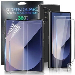 For Galaxy Z Fold6 5G �t�B���� �_�TPU�� ���� �S�ʕی� �\��t���ȒP �w�� �C�A�h�~ 24���Ԏ����C���Z�p �����ߗ� ��U�h�~ galaxy z fold6 �Ή��t���ی�t�B����