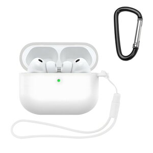 JUNOVA for AirPods Pro 3 �P�[�X ���C�����X�[�d�\ �ϏՌ� �h�� �h�o �y�� �X���� �L�Y�h�~ �����h�~ AirPods Pro�p �ی�J�o�[ �z���C�g