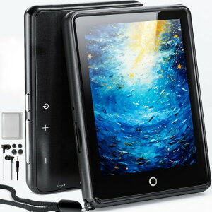 ODEJOI 64GB MP3�v���[���[ Bluetooth 5.3 �����Đڑ� �X�s�[�J�[���� 2.8�C���`�^�b�`�X�N���[�� �z���C�g�m�C�Y18�� �^���Ή� FM���W�I ���W���[���Đ��E�u�b�N�}�[�N Hi-Fi���� microSD�ő�128GB ��