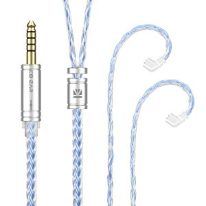 Yinyoo �C�����j �A�b�v�O���[�h�P�[�u�� QDC 4.4mm KBEAR ST16 KBX4990 5N �P�������⃁�b�L 16�c �w�b�h�t�H�� �����p�P�[�u�� �o�����X �C���z�� ���P�[�u�� hi-fi�I�[�f�B�I �C���t�H�� �P�[�u��