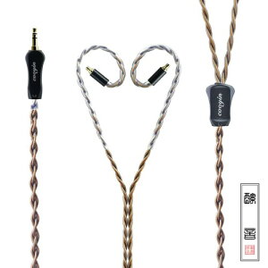 cooyin cy ���P�[�u�� IE PRO �P�[�u�� �C���z�� 4�c �P������ Litz�҂ݍ��ݍ\�� �[���n�C�U�[�p IE500pro�EIE400pro�EIE100pro�ɓK�� �X�g���[�g�^ 3.5mm