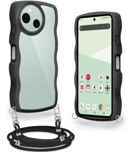 AQUOS sense9 / AQUOS sense10 �P�[�X �V�����_�[ �N���A SH-53E | SHG14 | SH-M29 | SH-53F �p �J�o�[ �ϏՌ� �A�N�I�X�Z���X9 / 10 �X�}�z�P�[�X �X�g���b�v�t�� ���|�� �΂߂��� �R�t�� ��|���P�[�X ����