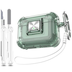 RFUNGUANGO for AirPods Pro 2/1 P[X (2023/2022/2019) bNtANA\tg~^[O[hϏՌP[XAN[jOLbg (USB-C/CgjOP[u) tANAO[