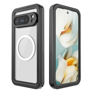 Google Pixel 10 Pro XL �h���P�[�X MagSafe�Ή� IP68�h���K�i �h�� �h�o �ϐk �t���O���ȒP �s�N�Z��10�v��xl �P�[�X �X�g���b�v�z�[���t�� ���C�����X�[�d�Ή�