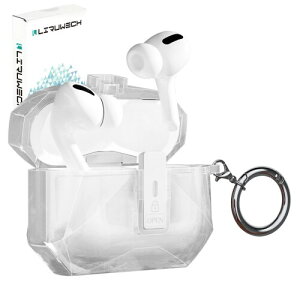 LIRUWECH For AirPods Pro 2/Airpods Pro �P�[�X(2024/2023/2022/2019) �N���A �G�A�[�|�b�Y �v�� ��2����pTPU�P�[�X ���C���b�N�݌v ����4.5mm �S�ʕی�J�o�[ �����h�~ �ϏՌ� �h�o �����[�d�\ �h�� �J��