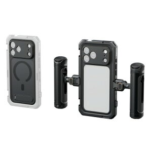 SmallRig iPhone 17 Pro Max�p �X�}�z�r�f�I�P�[�W �f���A���n���h�w���h�L�b�g ���C�����X�N�C�b�N�����[�X�T�C�h�n���h���A17mm T�}�E���g�����Y�o�b�N�v���[�g�t���X�}�z���O ����B�e/YouTub