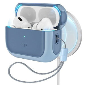 ESR AirPods Pro2 �P�[�X AirPods Pro ��2����/��1���� (2023/2022/2019)���� MagSafe �Ή�(USB-C/Lightning�P�[�u���Ή�) �ϏՌ� �n�C�u���b�h�����ی� �G�A�[�|�b�Y�v�� 2 ��p�J�o�[ �u���[ Orbit Hybrid