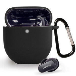 BUITFOU Bose QuietComfort Ultra Earbuds/Bose QuietComfort Earbuds II �P�[�X Bose QuietComfort Ultra Earbuds �ی�J�o�[ �_�炩�� �V���R���� �����h�~ �L�Y�h�~ �ϏՌ� �h�o �y�� �����[�d�\ �J���r�i�t�� ����