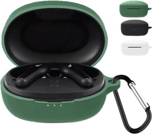 AIYYXX Anker Soundcore Life P2 Mini �P�[�X �t��V���R�� �S�ʕی�J�o�[ �L�Y�h�~ �ϏՌ� �����[�d�\ �h�� �h�o �����h�~ �J���r�i�t��