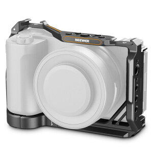 NEEWER �J�����P�[�W ZV-E10 II�p ���S�A�N�Z�X �A���~�� �r�f�I���O Arca�^�N�C�b�N�����[�X�v���[�g/�R�[���h�V���[/1/4&3/8�l�W�t�� �ی�P�[�W �R���p�`�u�� ZV-E10 II DJI RS4 RS3 CA135