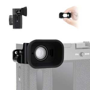 JJC Fujifilm X-half �����^�A�C�J�b�v �x�m�t�B���� X �n�[�t X-HF1 �A�C�s�[�X �ڊ�ړ��� Fujifilm X-half�J���� �Ή� �V�����_�[�X�g���b�v�z�[���t�� �����Ւf �t�@�C���_�[ �ی� �Z���T�[��LCD