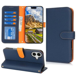 DEYHU �Ή� ��phone16plus�P�[�X �蒠�^ �J�[�h���[ �X�^���h�@�\ iphone 16 plus �P�[�X �{�v ��e�� ���z�^ �ϏՌ� iPhone16Plus �P�[�X �蒠�^ iphone16�v���X �P�[�X ���U�[ �u���[ �� �I�����W