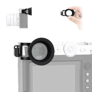 JJC Fujifilm GFX100RF �����^�A�C�J�b�v �A�C�s�[�X �ڊ�ړ��� �x�m�t�B���� Fujifilm GFX100RF�J���� �Ή� �V�����_�[�X�g���b�v�z�[���t�� �����Ւf �t�@�C���_�[ �ی� �Z���T�[��LCD�ɂ͉e����