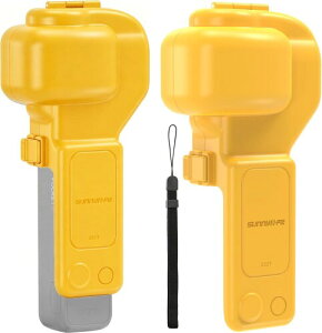 Taoricup DJI Osmo Pocket 4P �Ή� �ی�P�[�X �ی�J�o�[ PTZ�����Y�J�o�[ �����Y�P�[�X DJI Osmo Pocket 4 Pro �Ή� �A�N�Z�T���[ �X�N���[���Z�[�o�[ (Yellow)