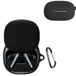 ELYBYYLE for Anker Soundcore Liberty 5 �P�[�X Soundcore Liberty 5�p �ی�J�o�[ �ی�P�[�X �V���R���P�[�X �����[�d�\ �S�ʕی� �����h�~ �L�Y�h�~ �ϏՌ� �h�o �y�� ���[ �J���r�i�t�� Soundcore Libert