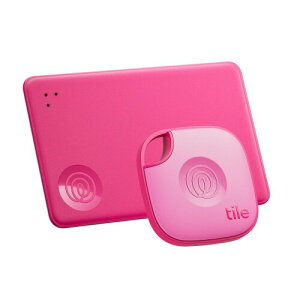 Life360 Tile �X�^�[�^�[�p�b�N 2�p�b�N (Mate+Slim) �s���N �X�}�[�g�g���b�J�[ �X�}�[�g�^�O �����h�~�^�O �u���Y��h�~ ����炵�ďꏊ�����m�点 �h���@�\/Bluetooth�ڑ��͈͊O�ł��T��