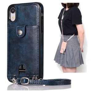 アイフォンXS Maxケース iPhone XS Max カバー iPhone XS Maxスマホケース iPhone XS Maxケース iPhone XS Max携帯カバーJaortyカード収納 高質PU皮革 ショルダー 斜めがけ 肩掛け 首かけ おしゃれ 軽量-イン