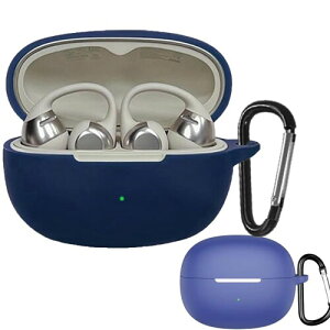 Iniayoh For Shokz OpenDots ONE �P�[�X �V���b�N�X OpenDots ONE ��p �P�[�X �ɂ̓J���r�i����������Ă��蕴���h�~�A�����ɂ��� �_�炩�ȃV���J�Q���A�ϏՌ� �����^ �h���h�o �����h�~�i�u���[