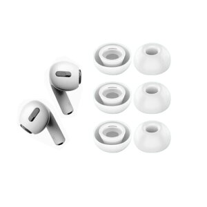 AirPods Pro �C���[�s�[�X �����p �厨���Ή� ���ێ��� ������ �����ԑϋv �z���C�g 3�y�A L�T�C�Y