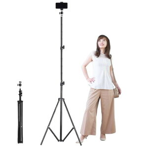 seathestars �X�}�z �����O�r �Œ�210cm ���� �R���p�N�g �X�^���h �Œ� �B�e �O�r�X�^���h �X�}�z�X�^���h iPhone Android GoPro �p�x���� �g�� �B�e�p �^���� ���\��