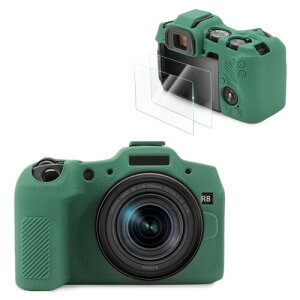 VOVMOEYA Lm CANON EOS R8ƌ JیP[X(KXtB2t 9H 0.25mm)AEOS R8{fBP[X \tgȃVR ~[XJJo[ y Sʕی Or