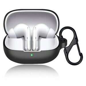 For Xiaomi Buds 5 PRO �P�[�X �J�o�[ Mosasa �V���I�~ Buds 5 PRO �V���R�� �ی�P�[�X �[�d�֗� �S�ʕی� �����h�~ ����~�� �y�� �L�Y�h�~ �X���� ���^ ���s �ϏՌ� �h�o-�u���b�N