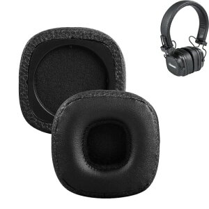 �C���[�p�b�h For Marshal Major III Wired/Major III Bluetooth Wireless/Major IV/MID ANC �ɑΉ� ���� �p �w�b�h�z���p�b�h �h�~���R��h�~ 1�g �Ȃ񂵂� �����x�t�H�[��RuiMi�i�u���b�N�j