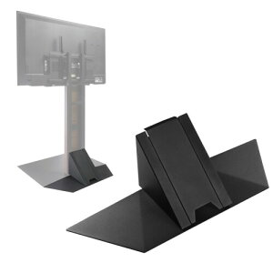 EQUALS イコールズ 壁寄せテレビスタンド WALL V3 ハイタイプ専用 コーナー兼用自立ベース 幅76cm