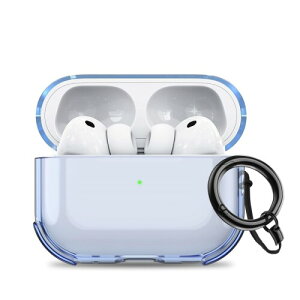 AirPods Pro 3 �P�[�X �N���A TPU�f�� ������ �G�A�[�|�b�Y �v�� 3 �p �P�[�X�J�o�[ ���΂݂� �S�ʕی� �y�� �L�Y�h�~ �ϏՌ� �h�o �����h�~ �����[�d�\ �J���r�i�t�� AirPods Pro3 �ی�J�o�[ (