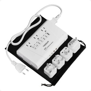 TESSAN �ψ��� 600W �C�O���s�p �������g 220V����100V �ψ���t���ϊ��v���O BF/O/L/B3/C�^�C�v 1.2M�����R�[�h�t PD35W QC30W�}���[�d �C�M���X �I�[�X�g�����A �؍� ���[���b�p �C�^���A �C���h��