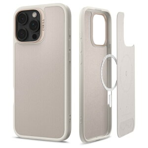 by Spigen �V���� iPhone 16 Pro �p �P�[�X MagSafe�Ή� ���U�[ ���� �X�g���b�v�z�[���t�� ���e�� �ϋv�� �J�����ی� Qi�[�d �ق���Ȃ� �A�C�t�H��16�v���J�o�[�J�W���NMag�R���N�V����(�N���[��)