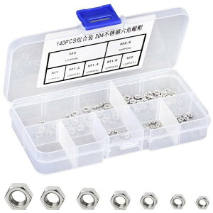 �Z�p�i�b�g �X�e�����X�� �i�b�g ��140�Z�b�g ���b�N�i�b�g 7�T�C�Y�iM1 M1.2 M1.4 M1.6 M2 M2.5 M3�j�ϐH�� �h�K�� �Ƌ� �@�B �C�� ���i ��C �֗� �H�ƍ�ƂɌ������Ȃ� �~�j��|�ɍœK ���[