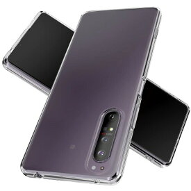 Youriad Xperia 1 II ケース カバー | 透明 クリア ソフト | 特徴 軽量 インチ 薄型 ストラップ 滑り止め ワイヤレス充電対応 落下防止 TPU (Xperia 1 II)