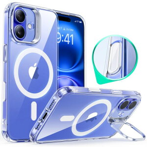 ESR iPhone 16 Plus P[X MagSafe Ή JRg[ BX^h px iphone16plus p CX[dΉ 3{ČRMILKi ϏՌ iphone16vX NA x phone16plusP[